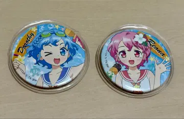 아이돌 타임 프리파라 썸머 라이브 투어 2017 캔뱃지 도로시 레오나