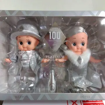 Kewpie 큐피 100주년 플라티나 큐피 세트 큐피 인형