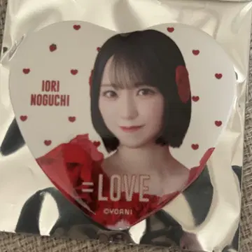 =LOVE 노구치 이오리 토쿠베츄 의상 캔뱃지