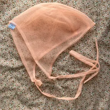 miss crofton Tulle Bonnets 보닛 peach
