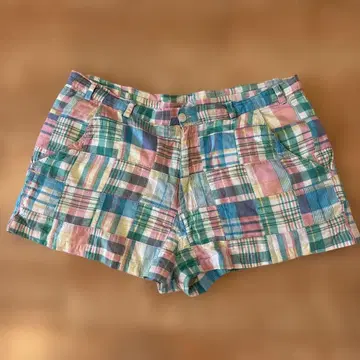패치워크 하프 팬츠 숏 팬츠 2XL XXL