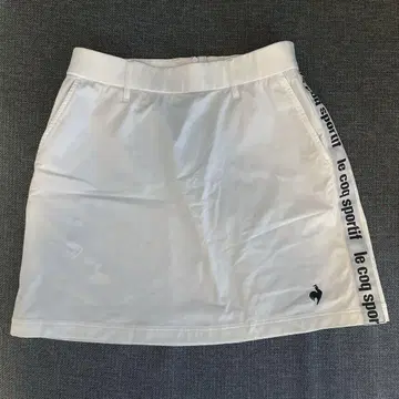 le Coq Sportif 골프 스커트 화이트 11호