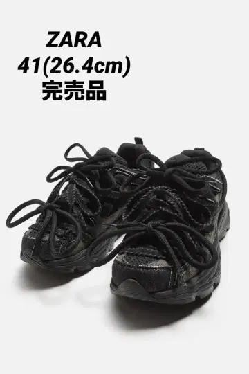 ZARA 자라 멀티 레이스 스니커즈 41 26.4cm 완판템