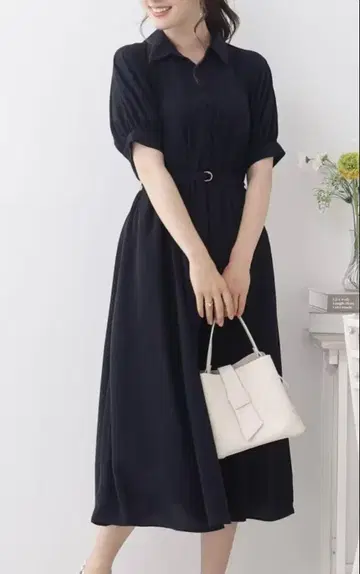 쿠튀르 브로치 couture brooch 오픈 셔츠 카라 두근두근 원피스