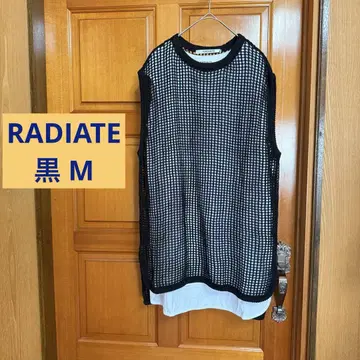 RADIATE 상의 메쉬 베스트 블랙 M 면