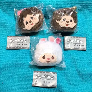 몬치치 페이스 봉제 인형 가챠 몬치치 군 몬치치 양 가챠가챠