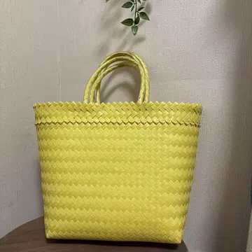 Mekearibag 메카리 백 S 사이즈 레몬 옐로우 M 사이즈 새상품급