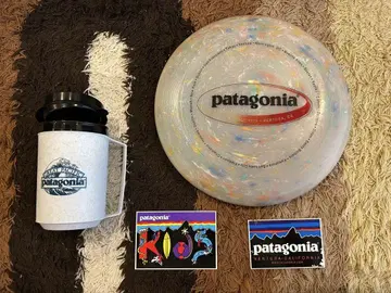 파타고니아 patagonia 프리스비 머그 스티커 90년대