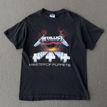 90s METALLICA MASTER OF PUPPETS 티셔츠