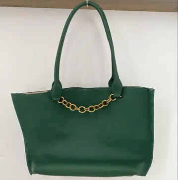 그린 토트백 체인 포함 ZARA