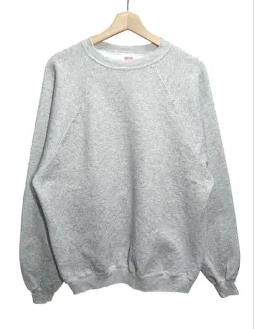90s Hanes 블랭크 래글런 맨투맨 그레이 XL