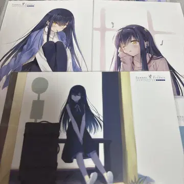 SummerPockets 사마포케 구지마 카모메 엽서 3장 세트