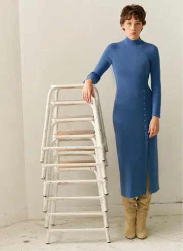 SEZANE 터틀넥 원피스