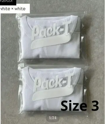 ok.soon Pack-T 반팔 티셔츠 화이트 2장 세트