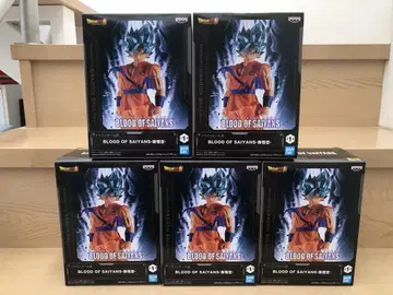 드래곤볼 초 BLOOD OF SAIYANS 손오공 피규어 5개