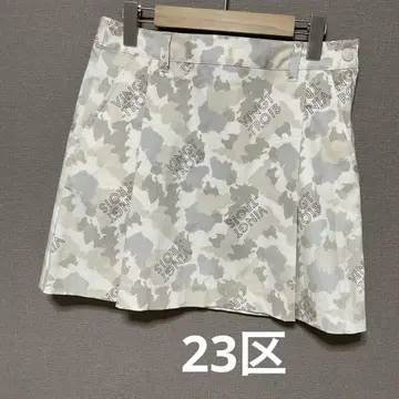 23구 VINGT TROIS 카모플라쥬 스커트 LL 사이즈