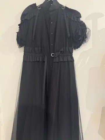 Noir Kei Ninomiya 블랙 롱 원피스