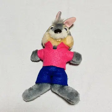 디즈니 스플래쉬 마운틴 토끼 봉제 인형 배지 누이바 레트로