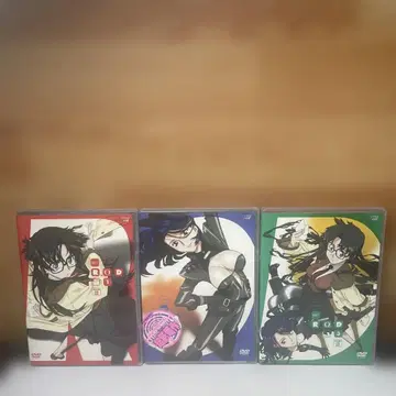 R.O.D READ OR DIE 리드 오어 다이 전 3권 DVD