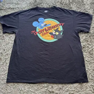 The Simpsons Itchy & Scratchy 티셔츠 XL