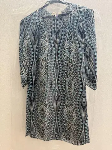 EMILIO PUCCI 기하학 패턴 튜닉