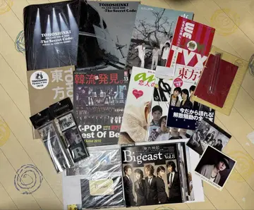 동방신기 5인조 시절 Bigeast 팬 굿즈 세트