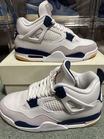 Air Jordan 4 화이트/네이비