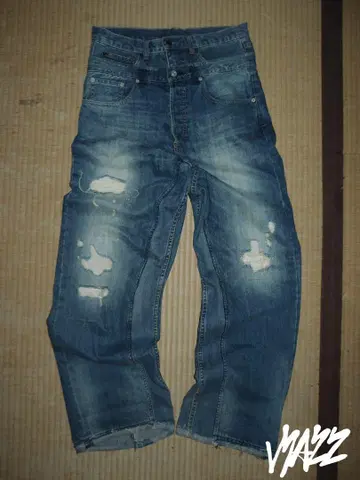 마즈 더블 허리 데님