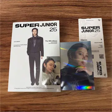 SuperJunior25 히츄 트레이딩 카드 포함