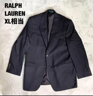 랄프 로렌 자켓 아우터 XL 상당 네이비 컬러 울 무지