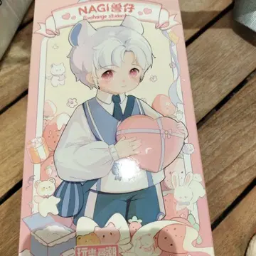 NAGI 교환 스탠드 고양이 귀 인형 세트