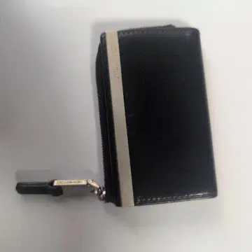 캘빈클라인 블랙 가죽 키케이스