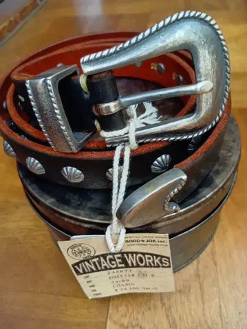 VINTAGE WORKS DH5738 CH-2 벨트 사이즈 35