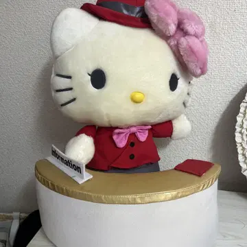 헬로키티 정보 카운터 봉제 인형 약 30cm