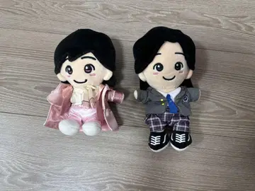 나니와 단시 미치에다 슌스케 치비누이 봉제 인형 2개 세트