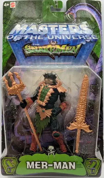 MATTEL 액션 피규어 MER-MAN