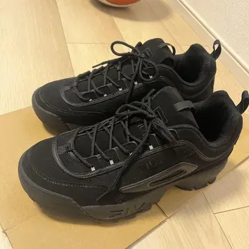 휠라 블랙 스니커즈 댑 슈즈