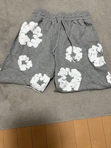 데님 티어스 하프 팬츠 S 사이즈