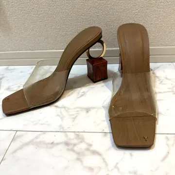 yello 우드 샌들