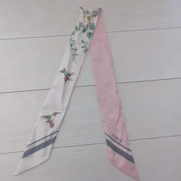 훌라 스카프 벌새 꽃무늬