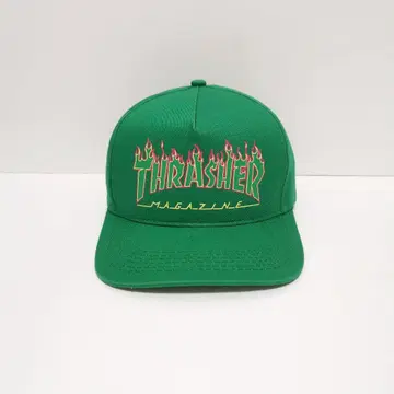 트레셔 FLAME SNAPBACK 캡 캡 그린 USA