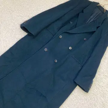TED LAPIDUS 체스터 코트 다크 그린 LL 깔끔한