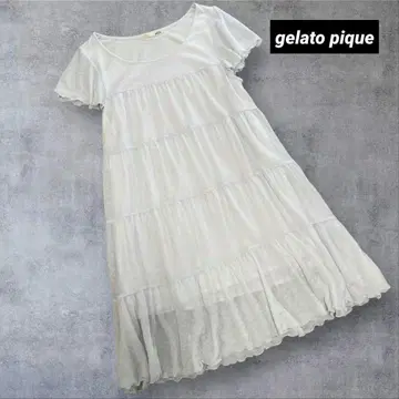 새상품급! gelato pique 미니 꽃무늬 티어드 튜닉 원피스