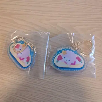 산리오 아크릴 키링 2개 세트