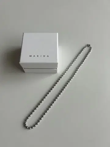 MARIHA 사일런트 레인 목걸이
