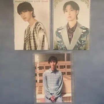 FANTASTICS 호리 나츠키 트레이딩 카드 묶음 판매