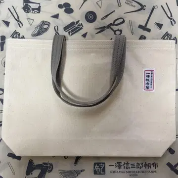 이치자와 신자부 캔버스 토트백