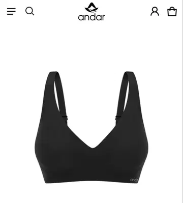 andar 안다르 올데이 핏 냉감 브라 블랙 사이즈 L