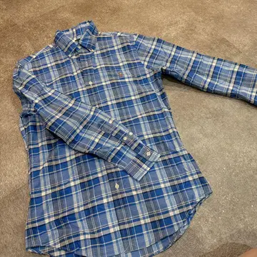 Ralph Lauren 체크 플란넬 셔츠 S