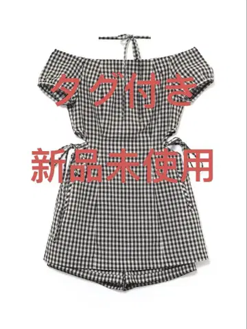 메리 베키 체크 미니 드레스
